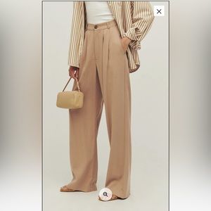 CAMEL TROUSERS // REFORMATION